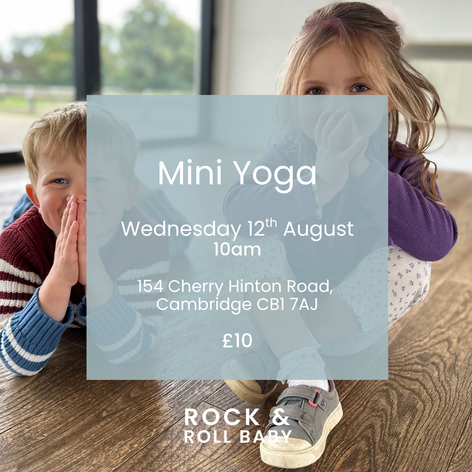 'Mini Yoga' central Cambridge - Aug 12th - 10am