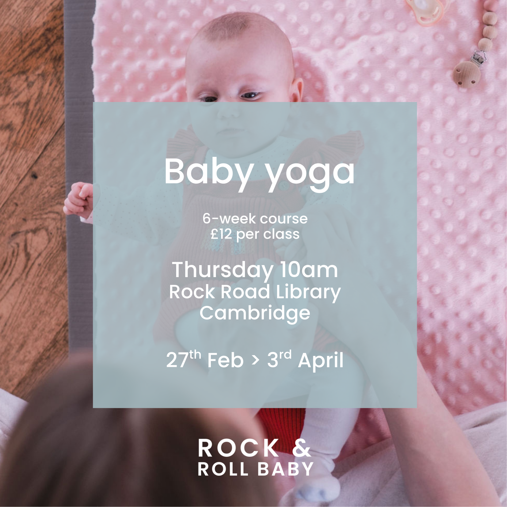 Baby Yoga: 26th Feb > 2nd April | Cambridge