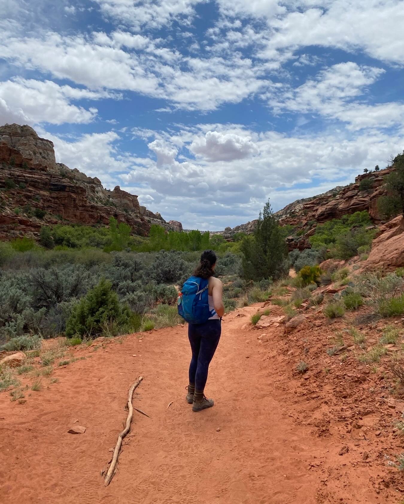Obligatory old hiking photo from a trail somewhere near Escalante, Utah. 2023.