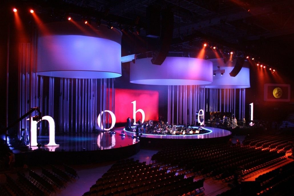 BLACK BALLARE DANCE FLOOR COVER AND OVERSIZED SPANDEX DRUMS.jpg