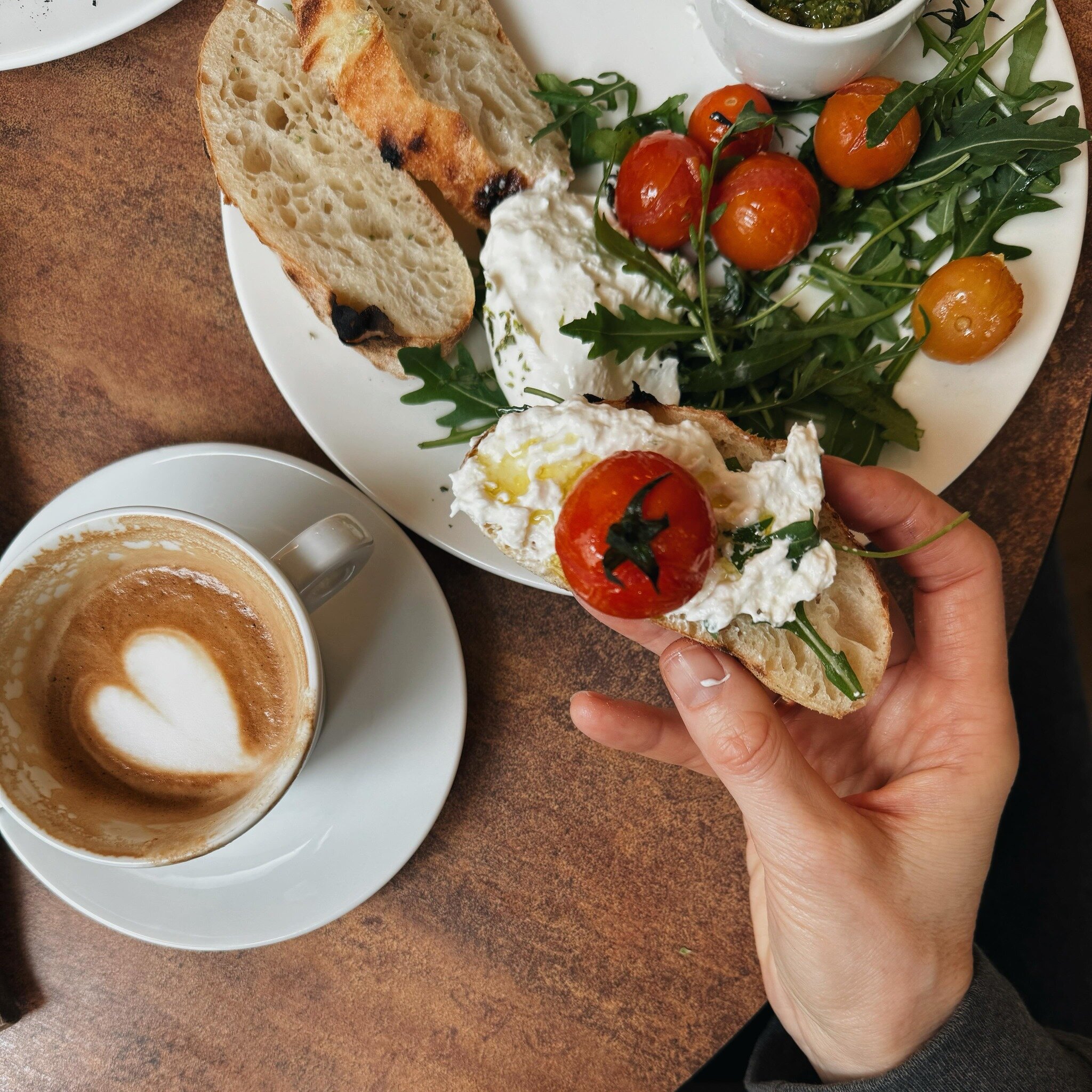 ANTIPASTI &amp; CAPPUCCINO 💘 ☕️ //