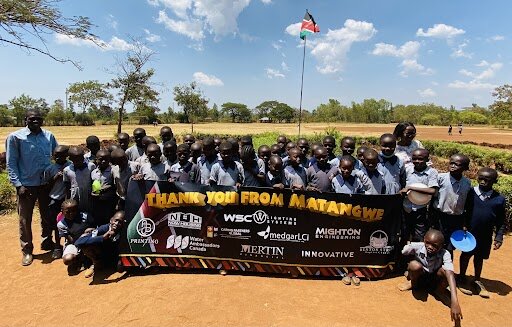 Earlier this year, Ed Peters from Mighton Engineering headed to Matangwe in Kenya to do some electrical work in a new hospital. Installing lights in this remote area has assisted in bringing safety to those at the facility and the surrounding area, a