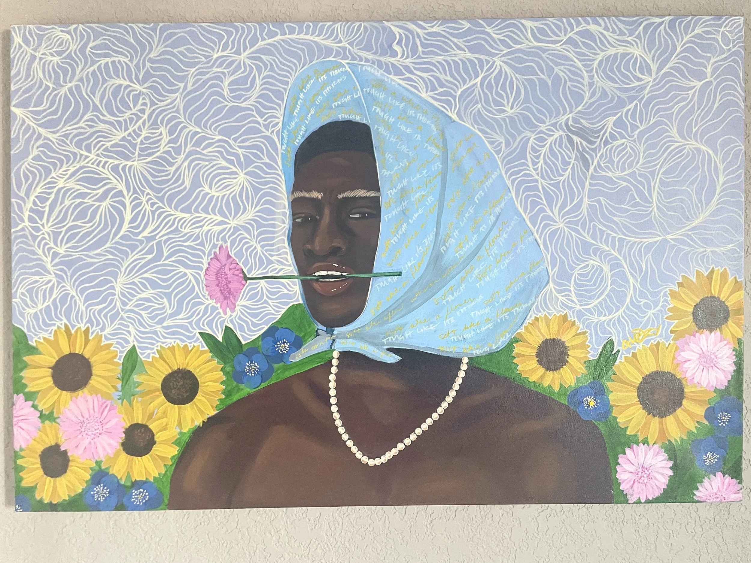 Soft as a flower, Tough like it's thorns