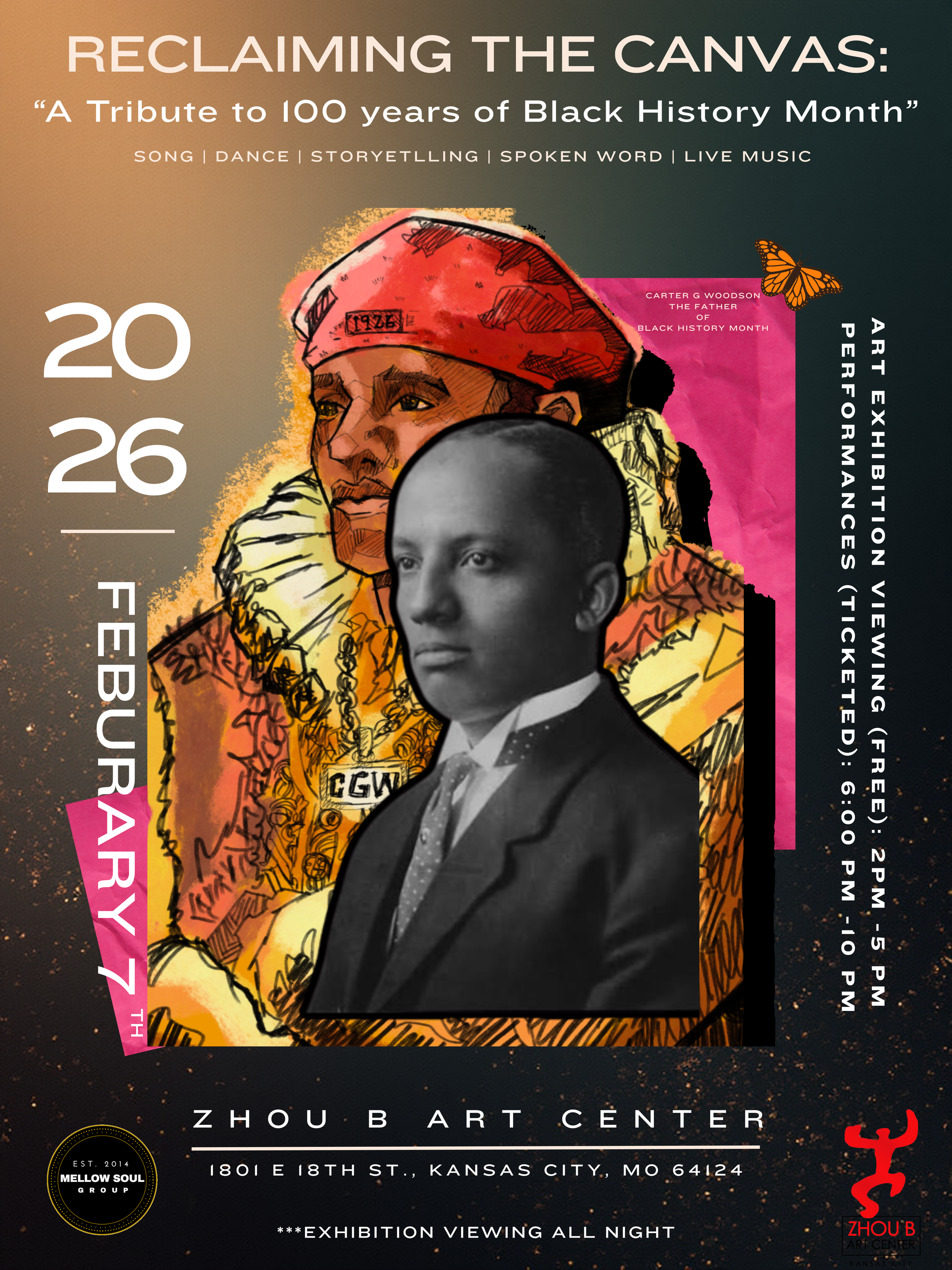 Reclaiming the Canvas: “A Tribute to 100 years of Black History Month”