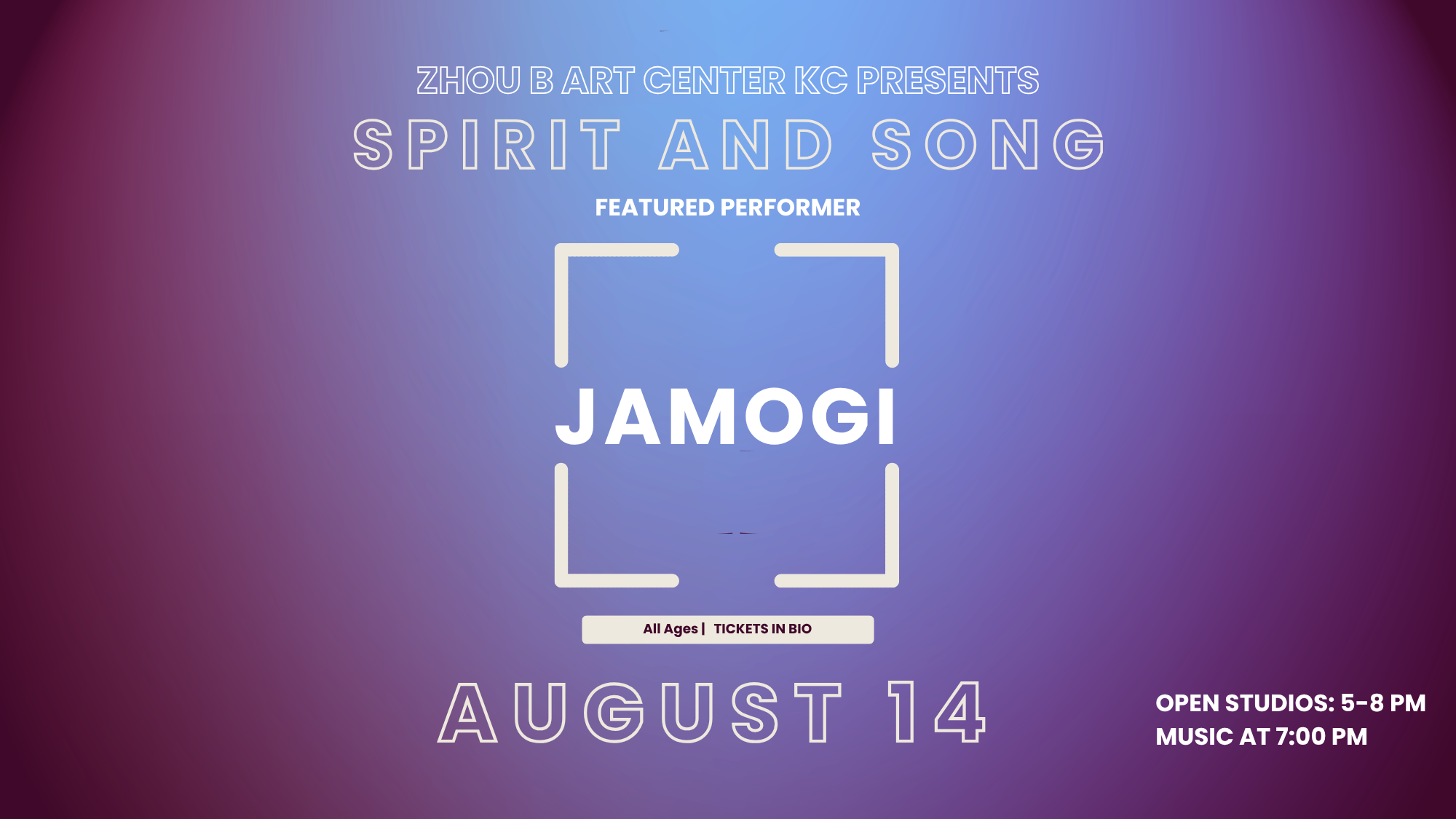 ZHOU SPIRIT AND SONG | JAMOGI (LIVE)