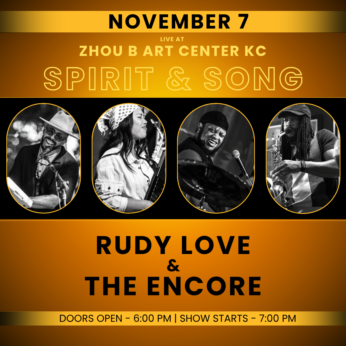Spirit &amp; Song | RUDY LOVE &amp; THE ENCORE