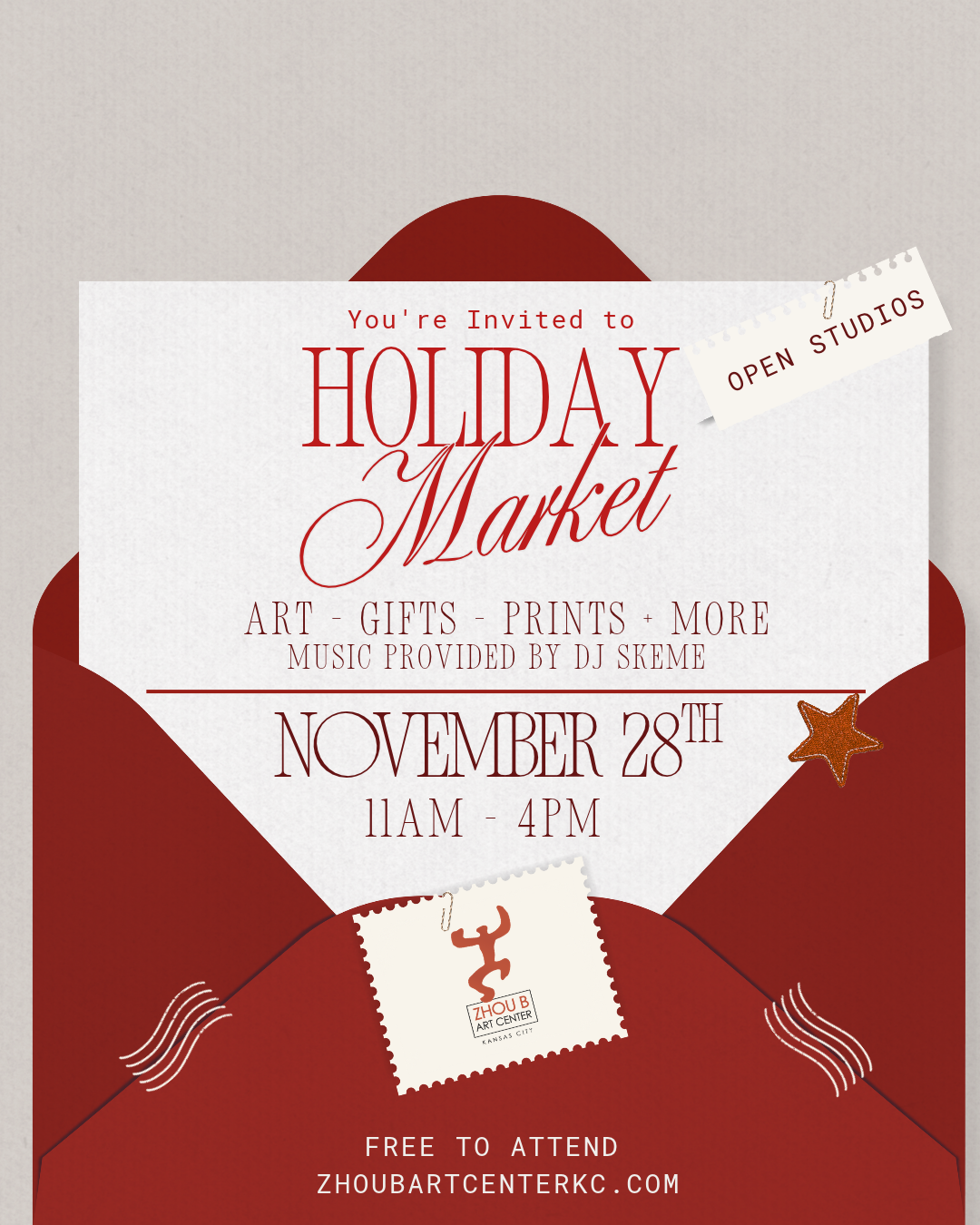 HOLIDAY MARKET | OPEN STUDIOS