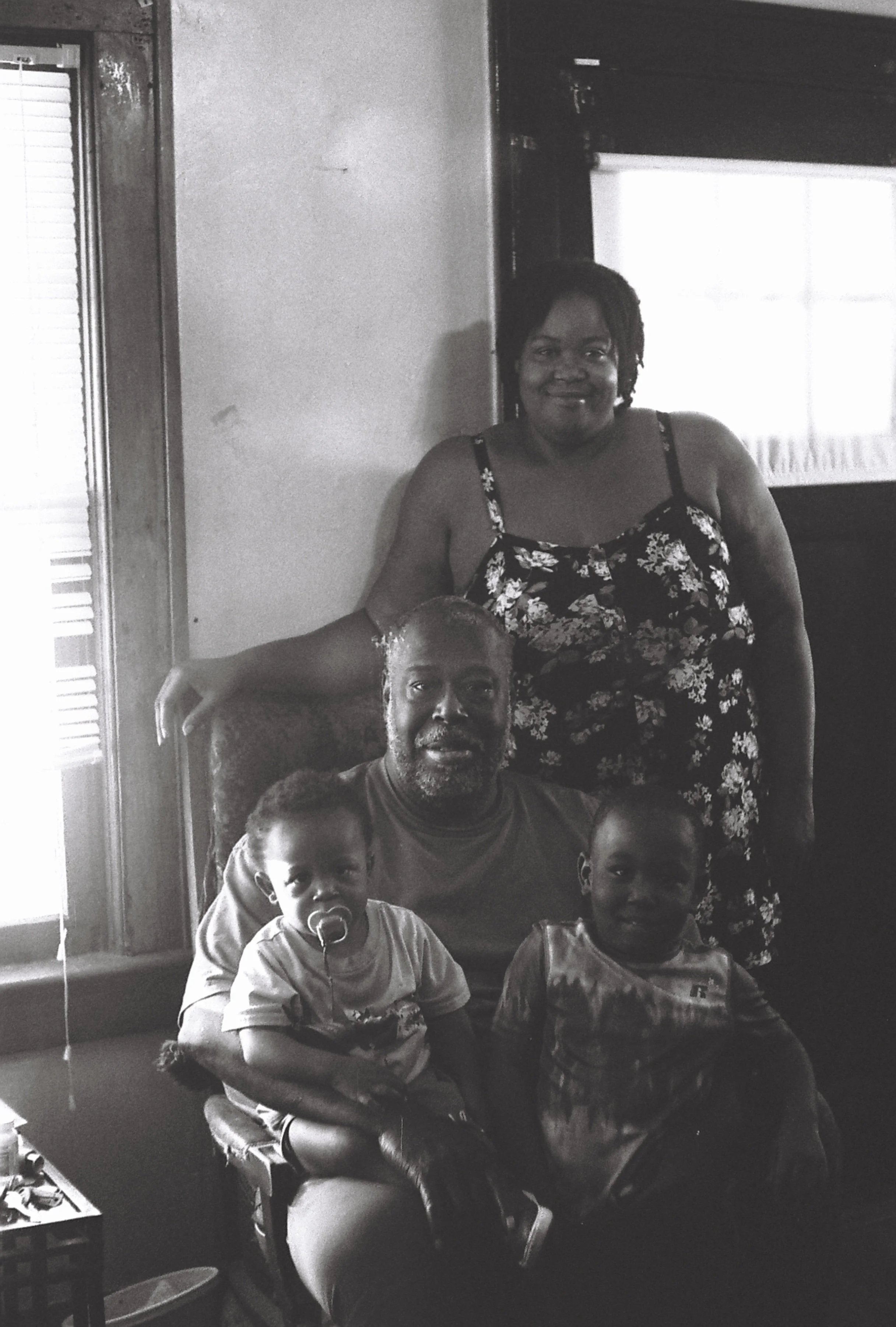 Newtown III and his family, Kansas City, Missouri, 2022