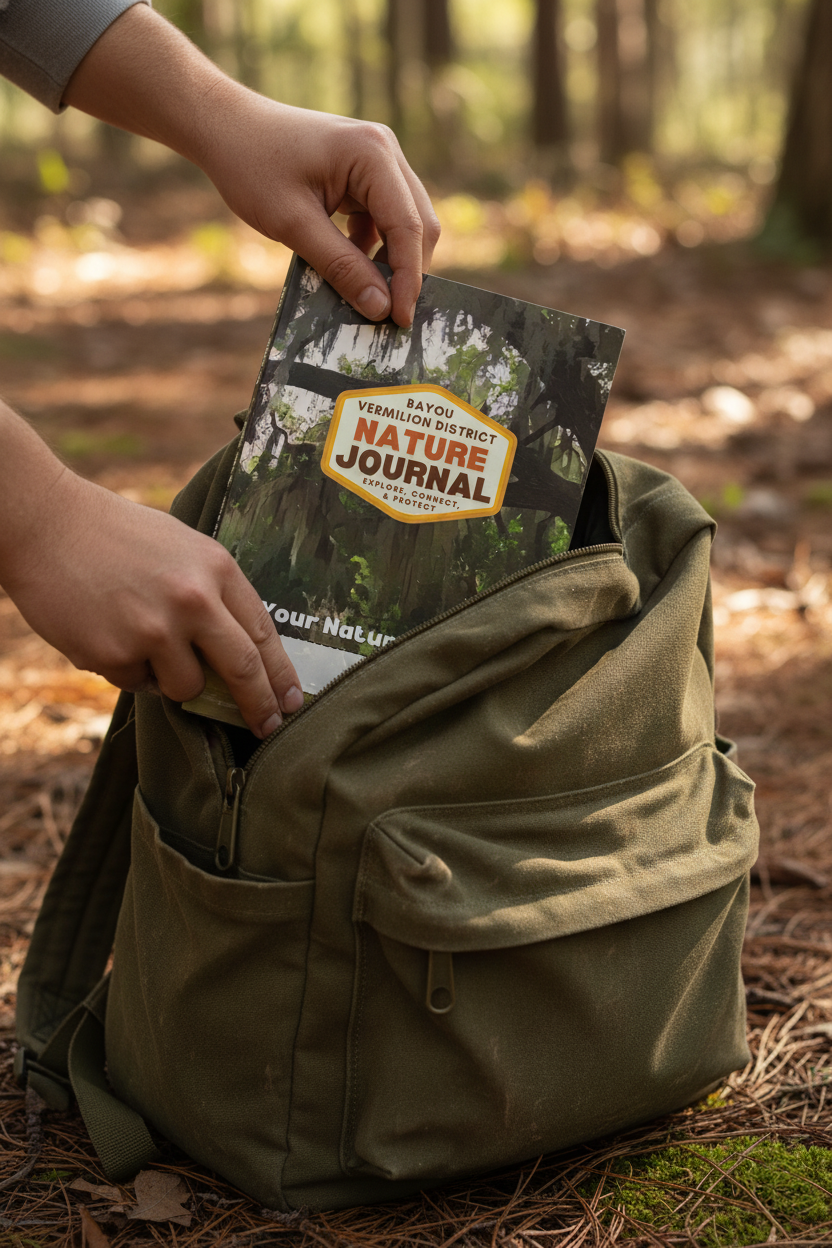Nature Journal - Bayou Vermilion District - Backpack Moment.png