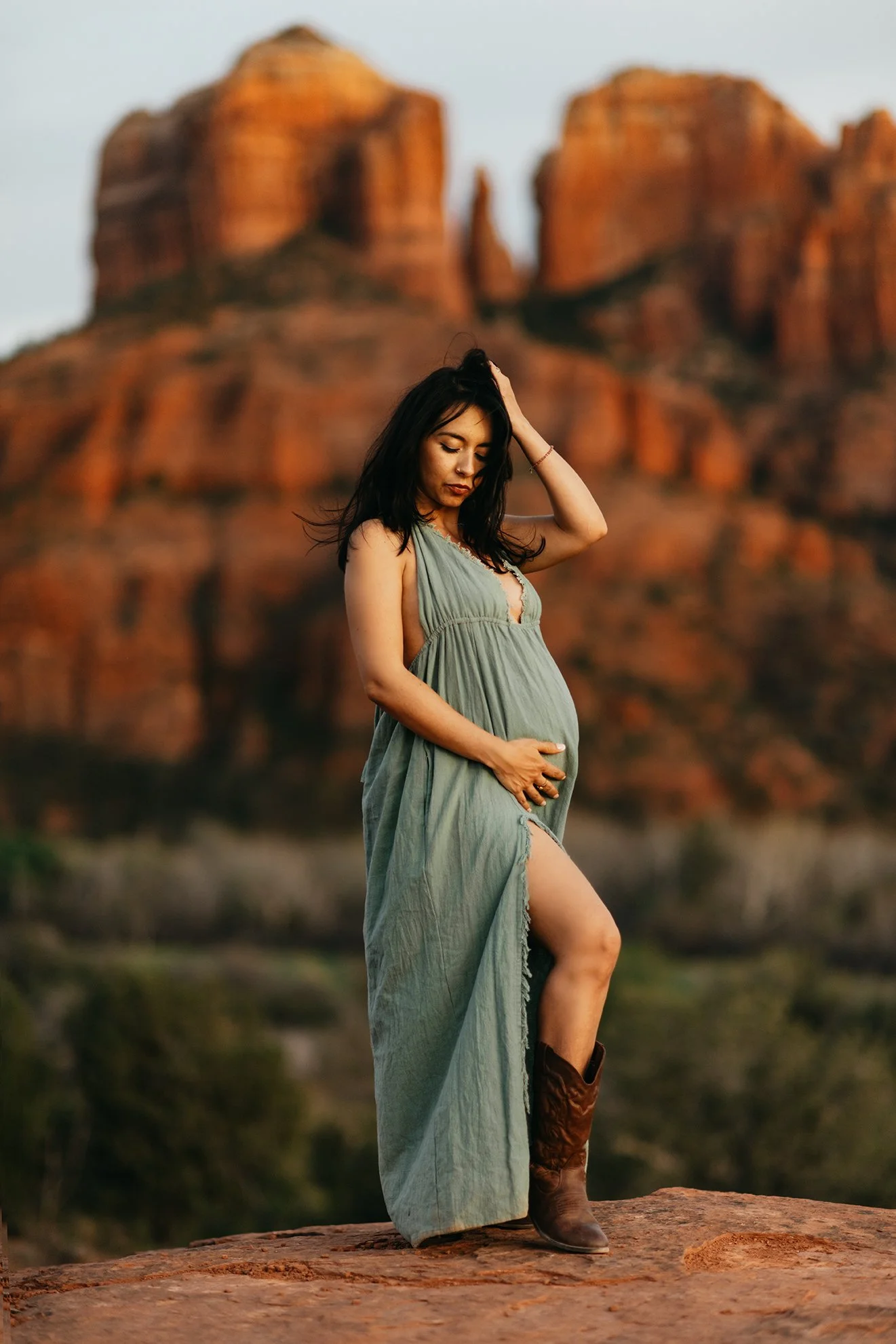 Sedona Maternity Magic - Sedona Maternity and Couple’s Photographer 