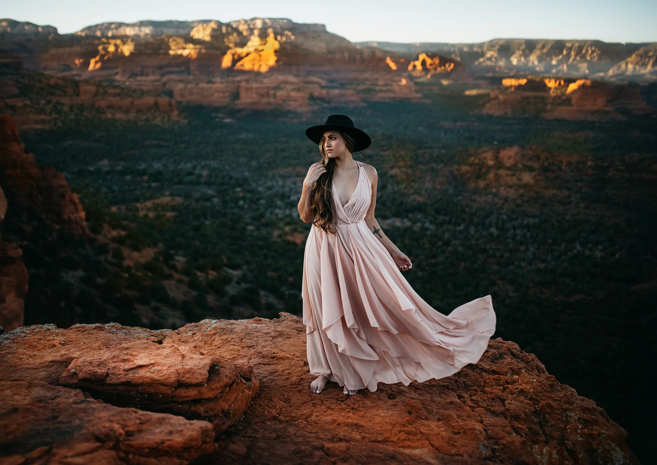 Sedona Make up wedding