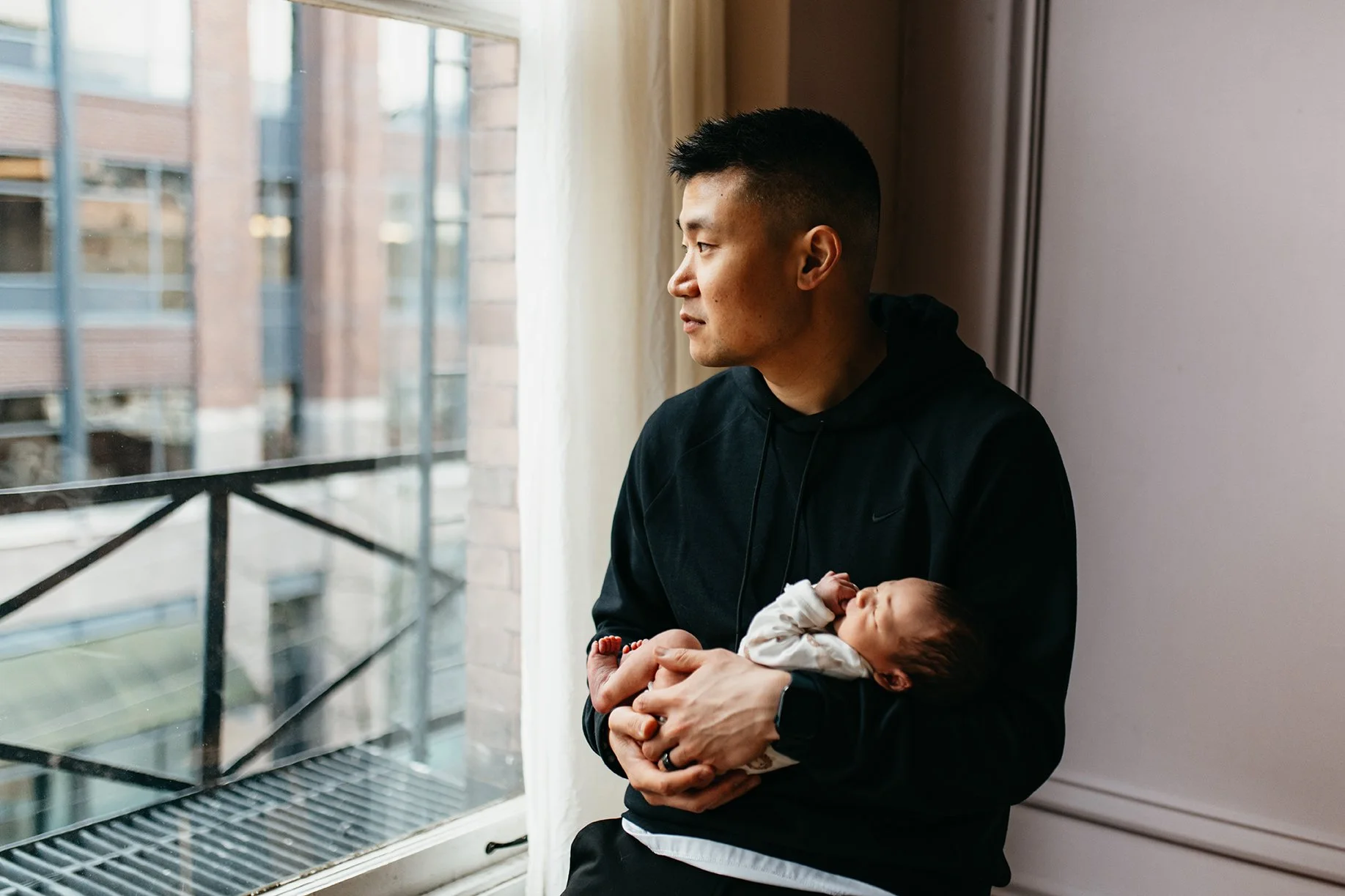 Studio family photoshoot Washington