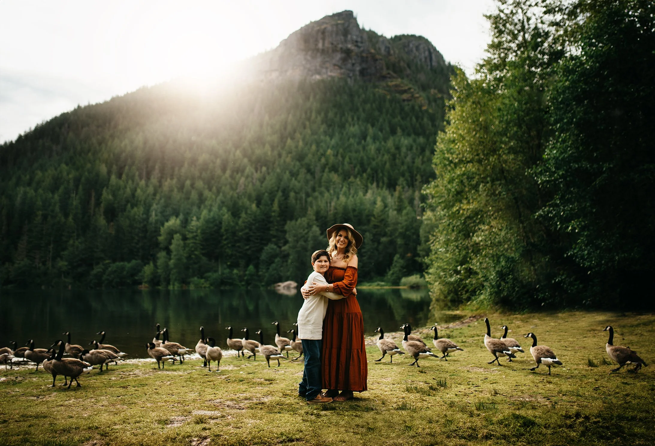 North Bend Rattlesnake Lake Family Photography