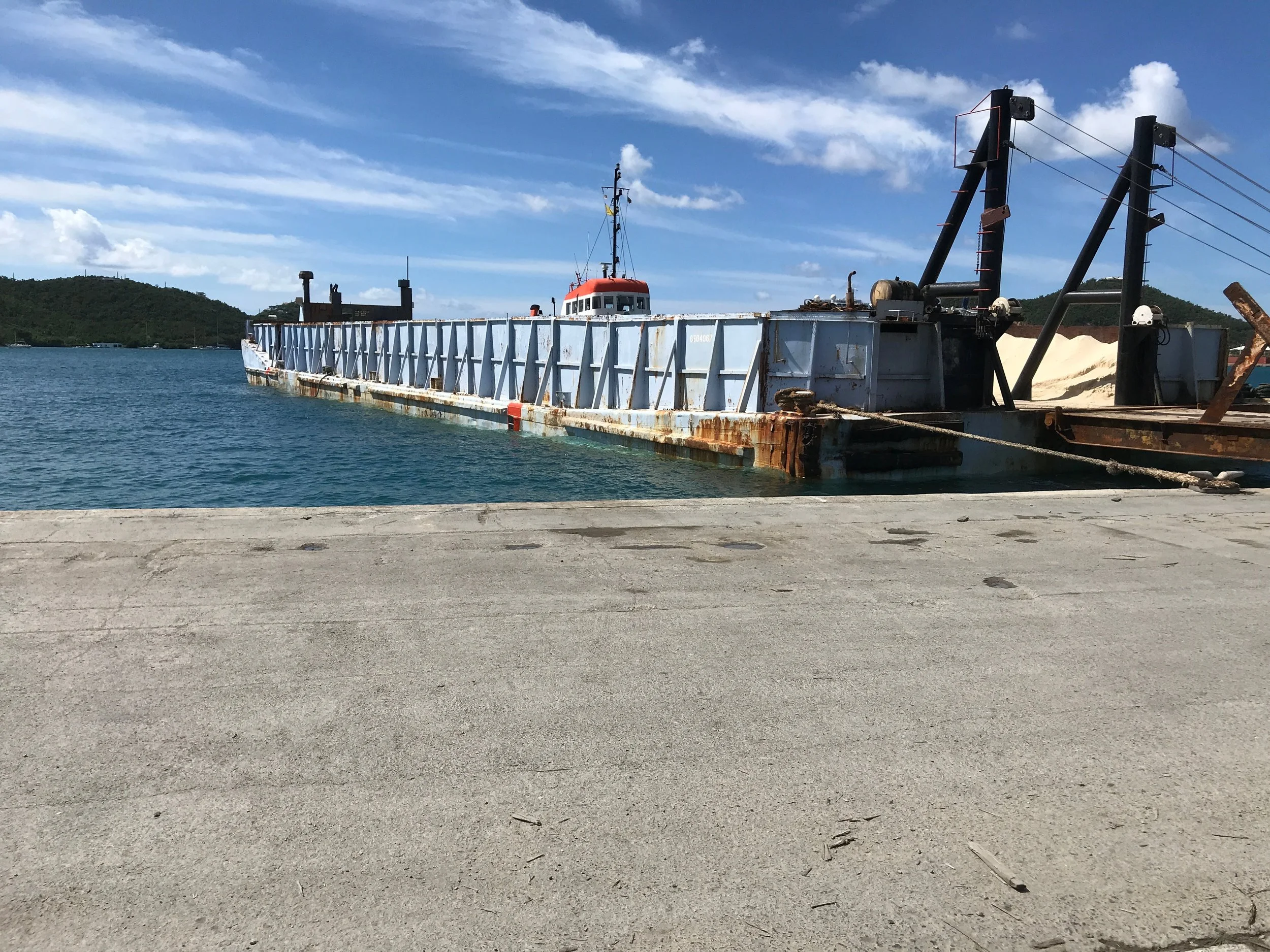 Our client became the sole commercial source for importing over 60,000 metric tons of DPNR approved beach sand  to the US Virgin Islands