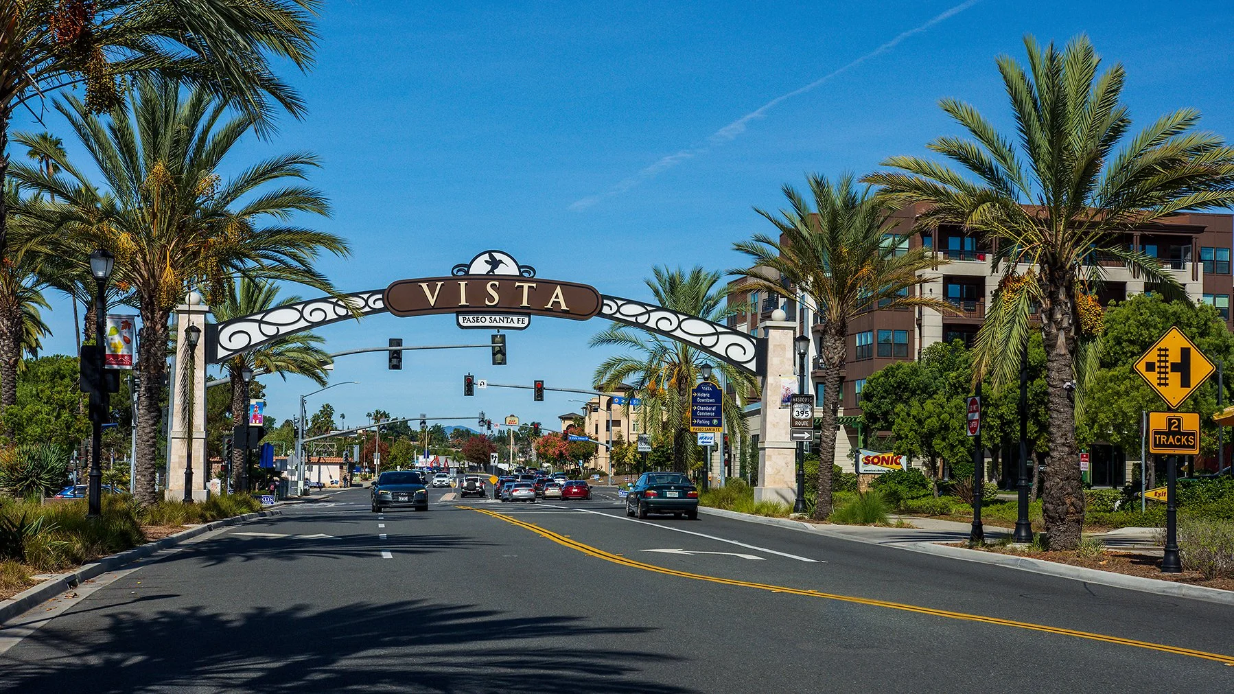 Vista Sign, Vista, California
