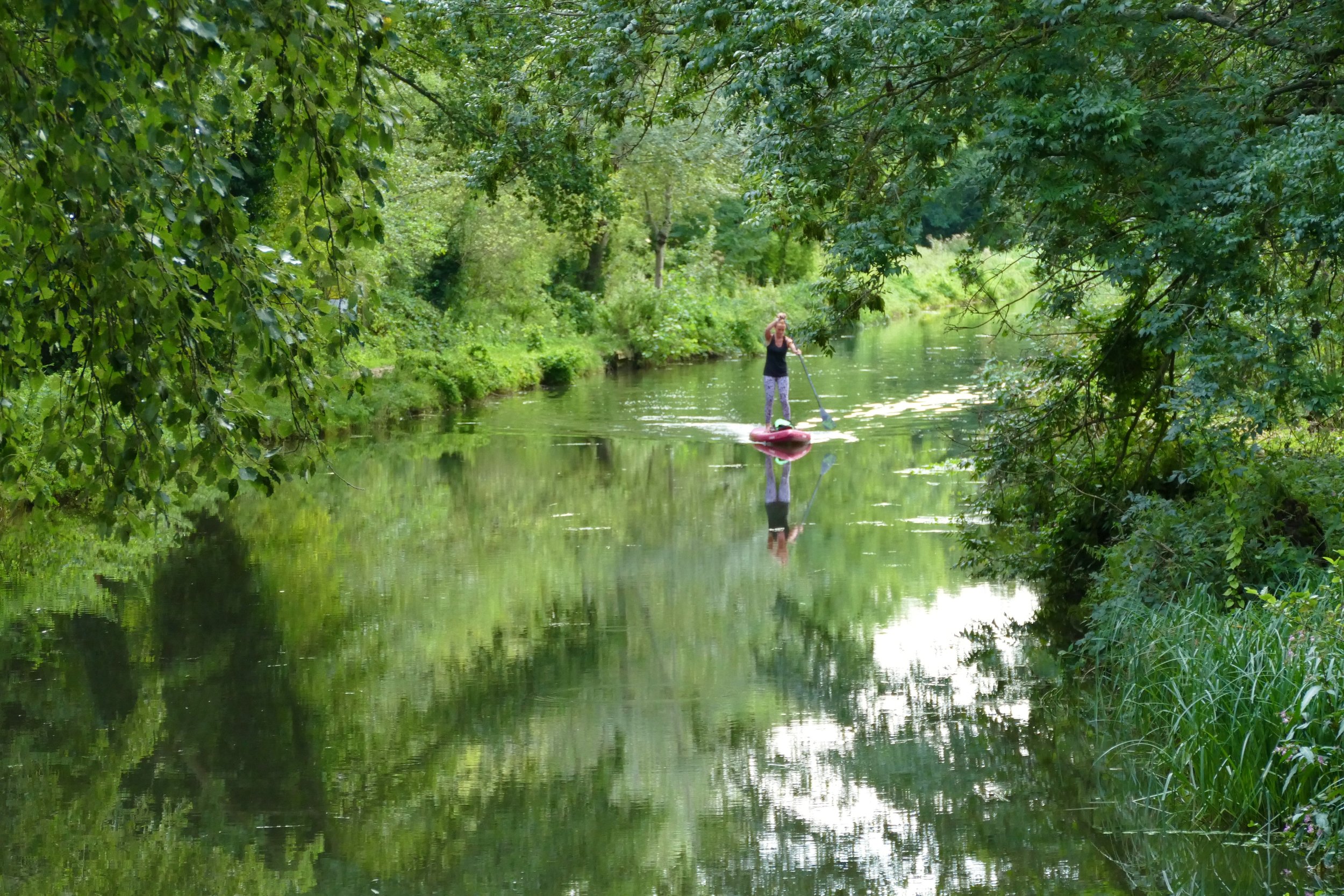 A walk for the whole family from Pyrford along The River Wey — The