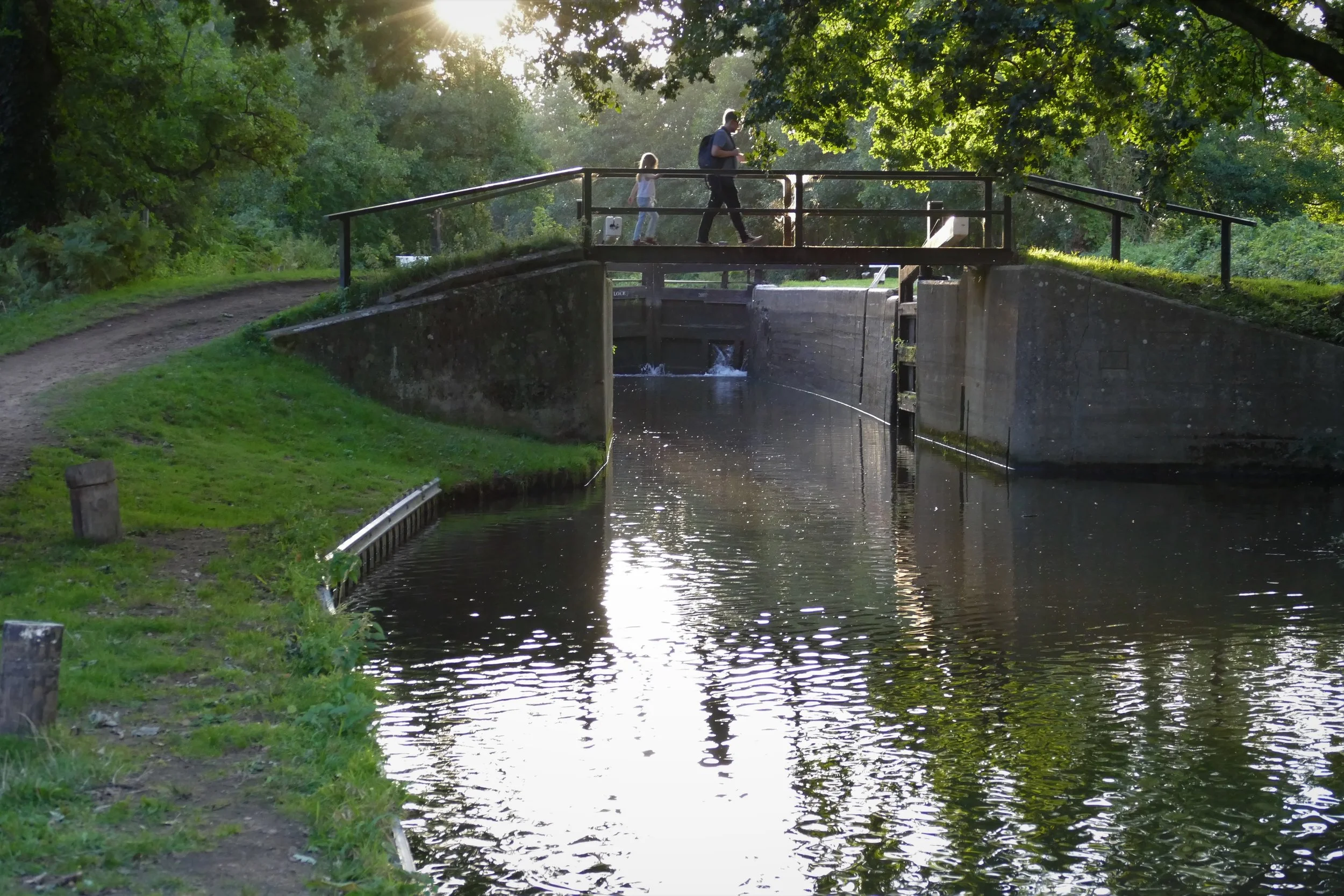 A walk for the whole family from Pyrford along The River Wey — The