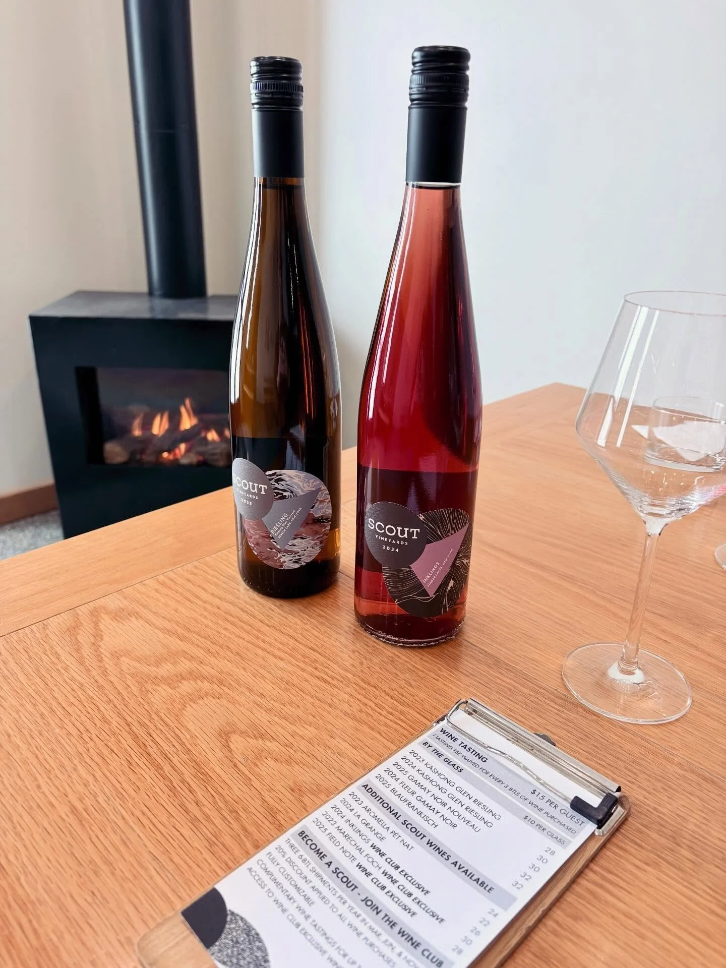 Cabin fever? We&rsquo;re almost sold out of our 2023 Riesling and 2024 Inklings. Stop by the tasting room today to taste and stock up on some bottles, or order online! We&rsquo;re open today and tomorrow from 11 AM - 5 PM! We look forward to hosting 