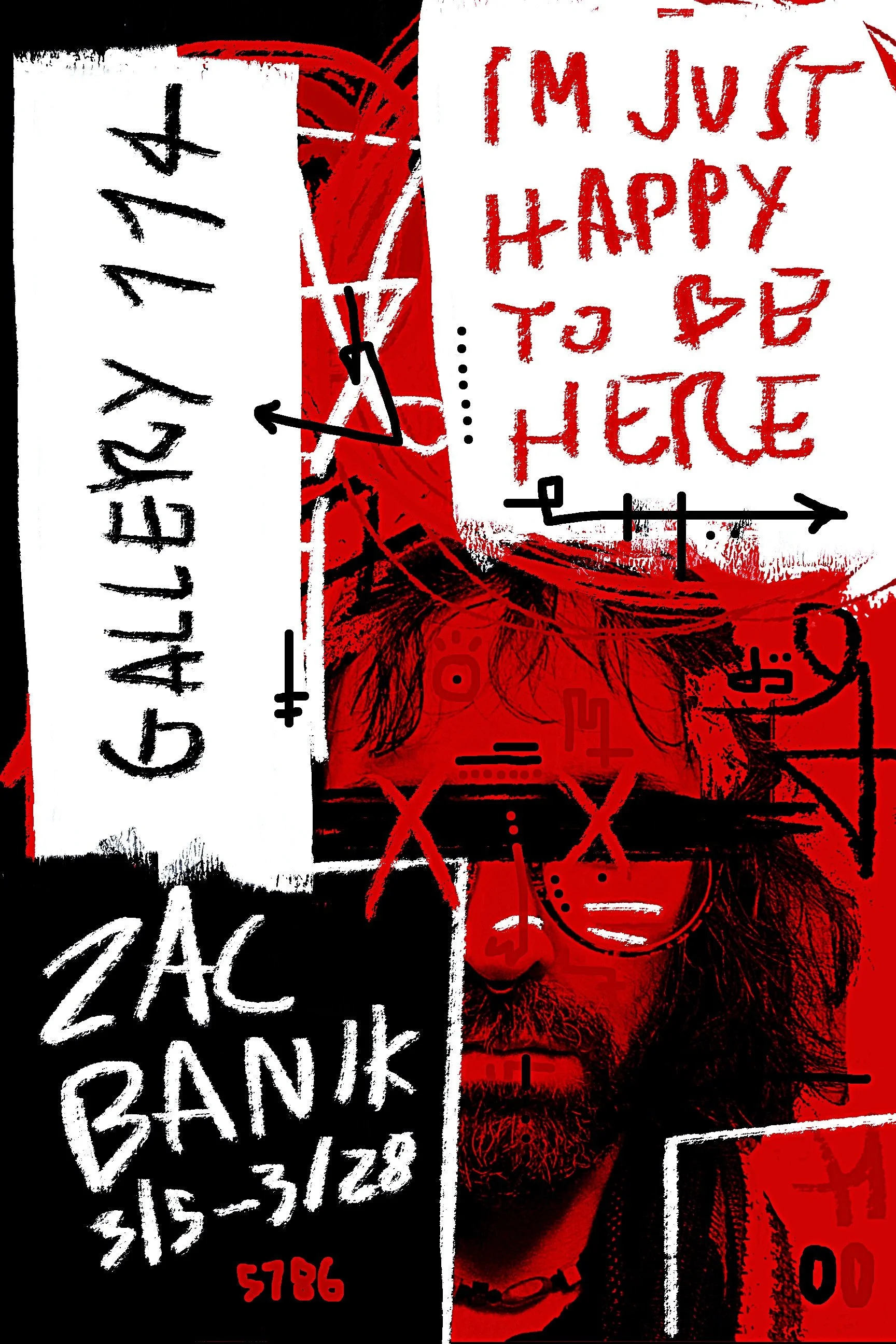 I'M JUST HAPPY TO BE HERE - SOLO @ GALLERY - OPENING 114