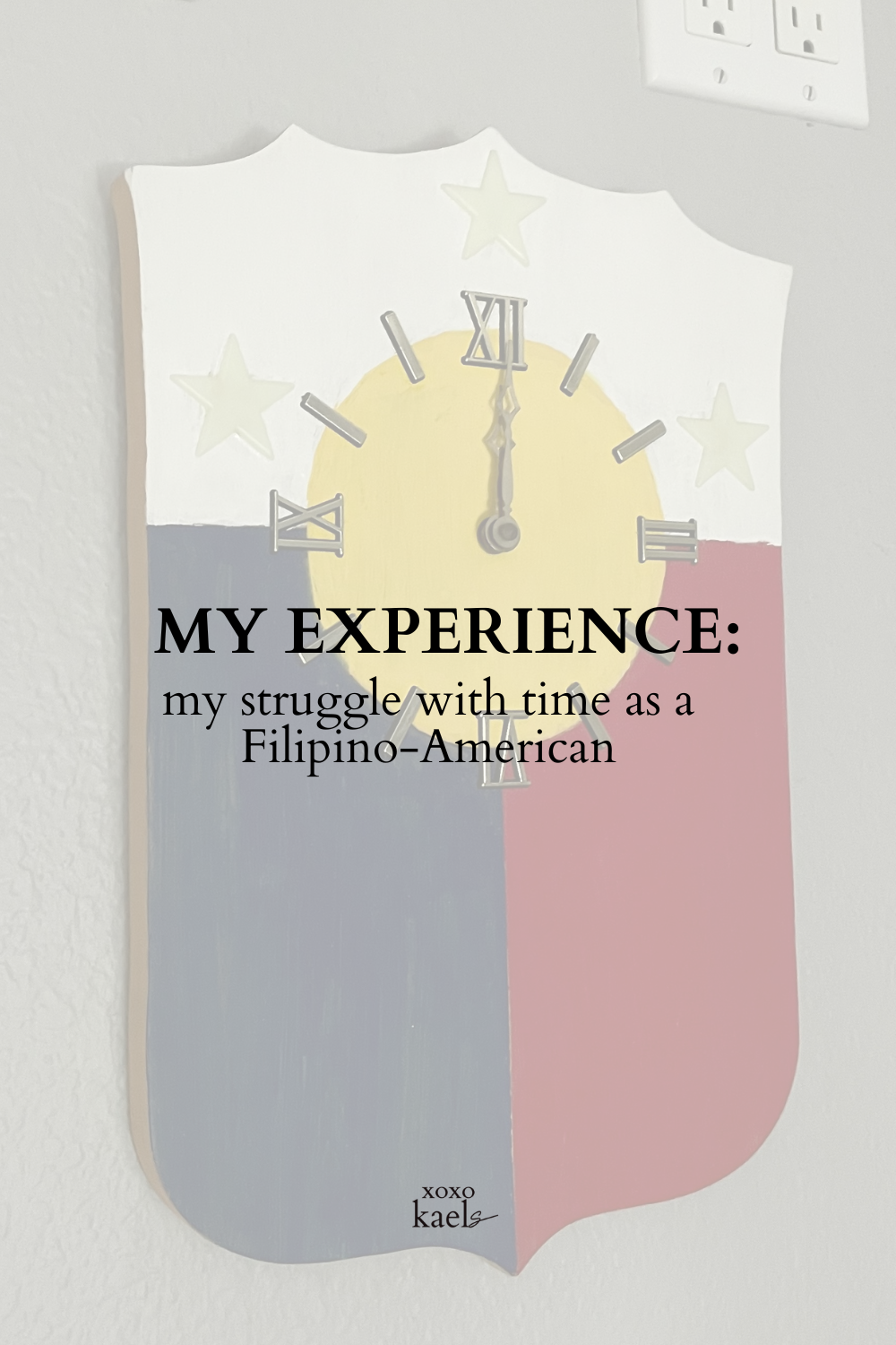 How I, a Filipino-American, struggle with a sense of time