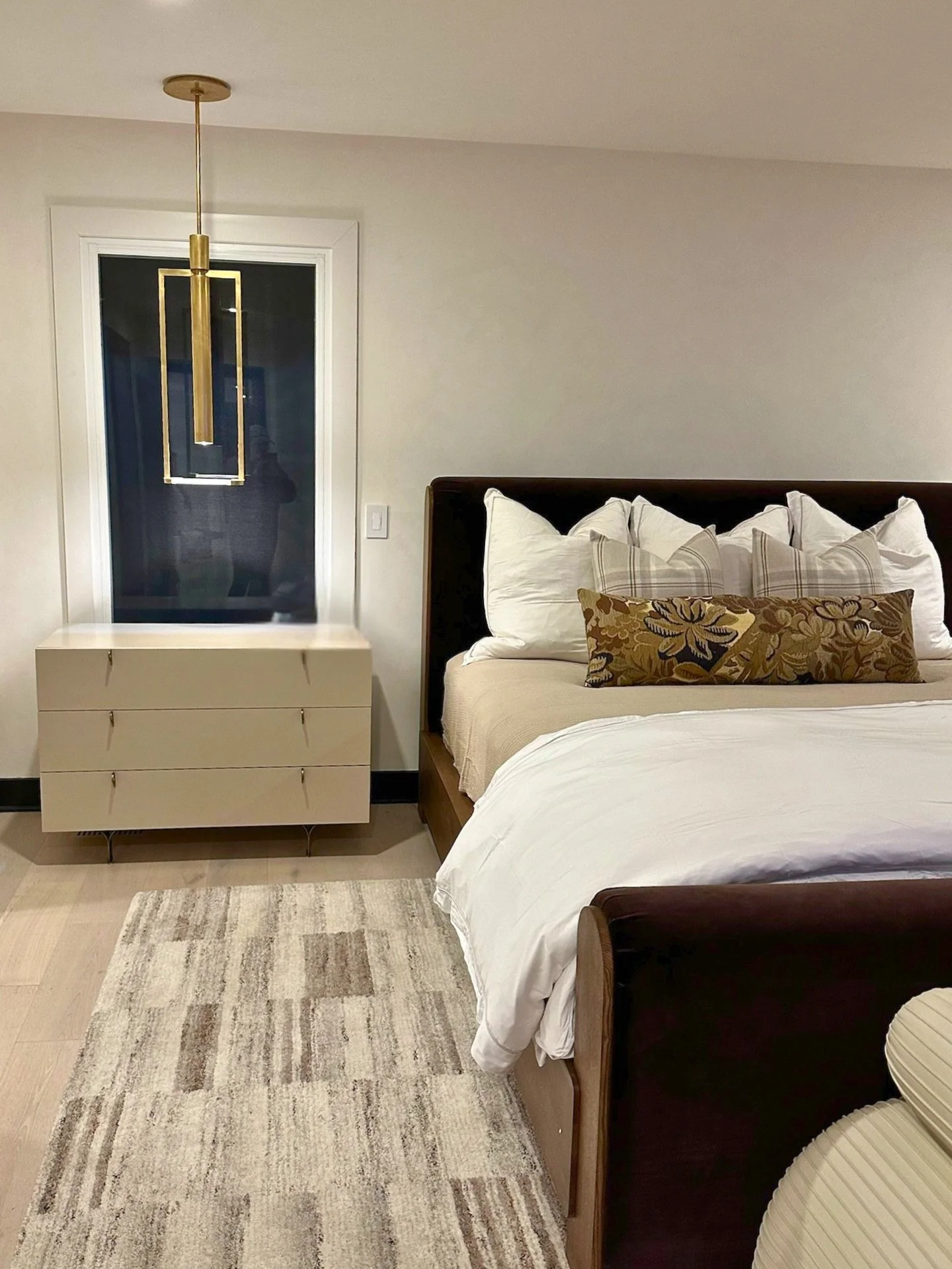 iphone shots of pattern play and luxe details from project #secondstory.