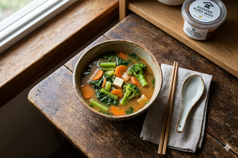 Easy Miso Soup: The Best Way to Use Leftover Vegetables