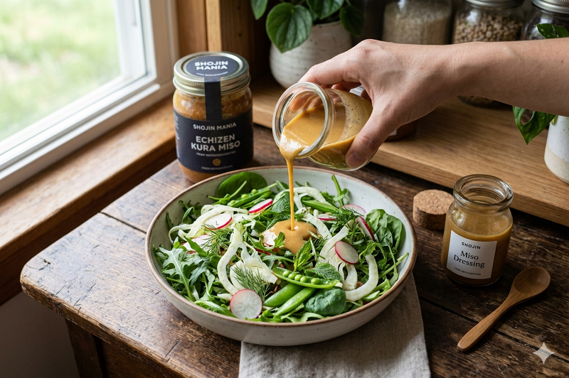 Level Up Your Salad: The Magic of Miso Dressing