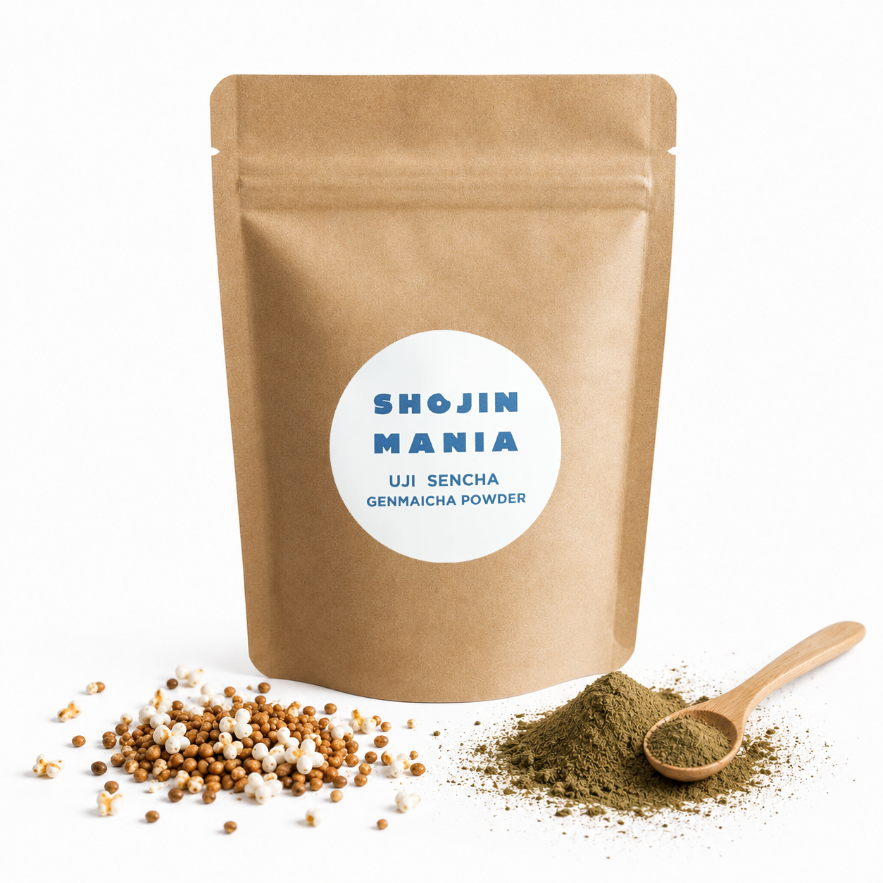UJI SENCHA GENMAICHA POWDER