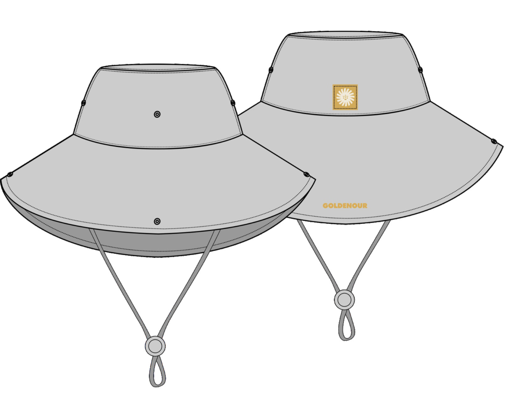 GoldenOur UPF 30 Sun Hat