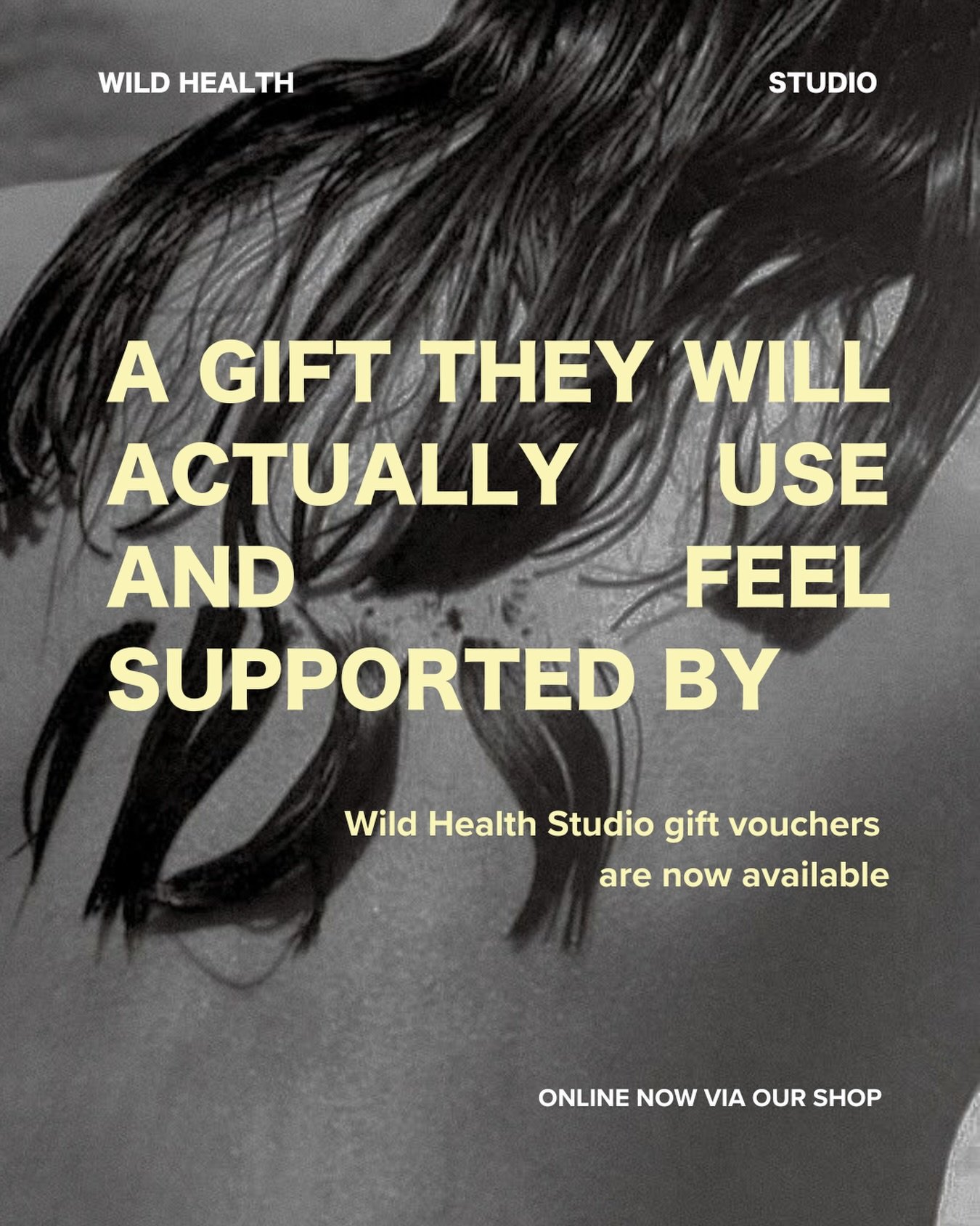 If you are looking for a gift that feels considered, supportive and genuinely helpful, a Wild Health Studio gift voucher might be the perfect fit. Many women keep pushing through their symptoms because they have never had the space or support to expl