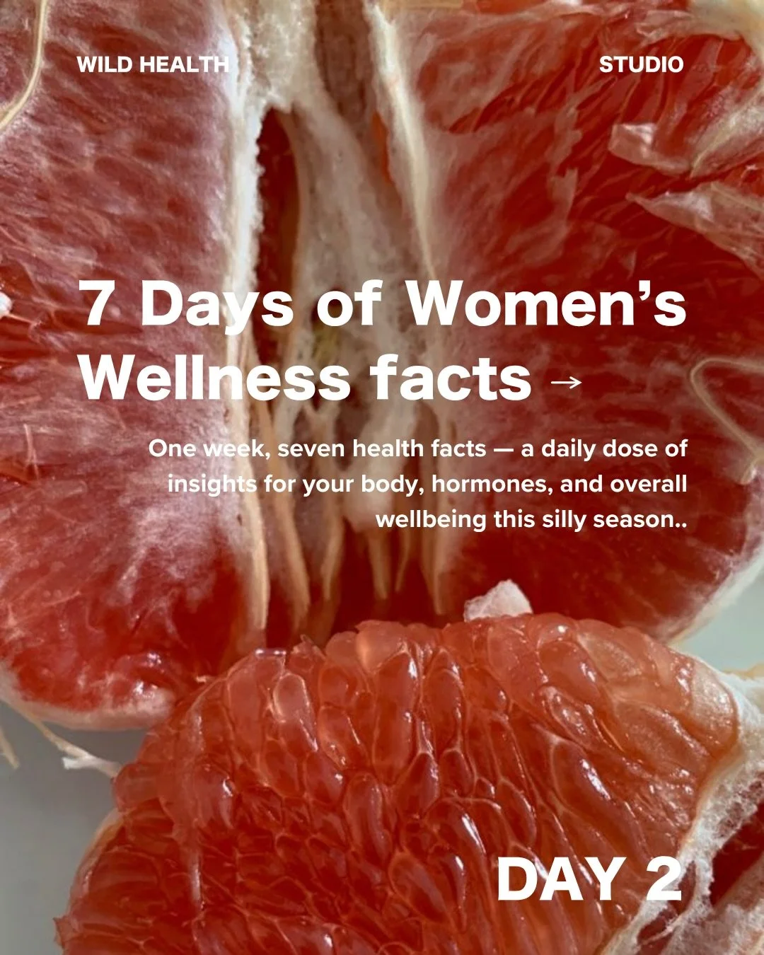 Our gift to you - 7 Days of Women&rsquo;s Wellness: your daily dose of health insights this festive season - counting down to a healthier, happier you in 2026!⁠

V@final health facts 🧡
⁠
#functionaltesting #rootcause #evidencebasedhealth #womenswell