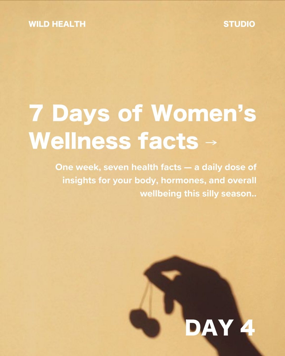 ⁠Our gift to you - 7 Days of Women&rsquo;s Wellness: your daily dose of health insights this festive season - counting down to a healthier, happier you in 2026!⁠
⁠
⁠
#yourperiodisyourpower #womenswellness #hormonehealth #cycleawareness #pmddawareness