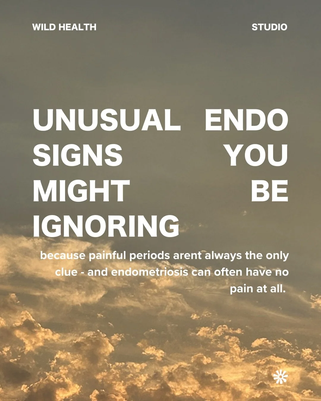 Endometriosis is a whole body inflammatory condition, so symptoms don&rsquo;t always stay neatly in the pelvis. 

If your symptoms are cyclical - flaring around ovulation or before your period, that&rsquo;s a key clue. 

If you&rsquo;ve been told eve