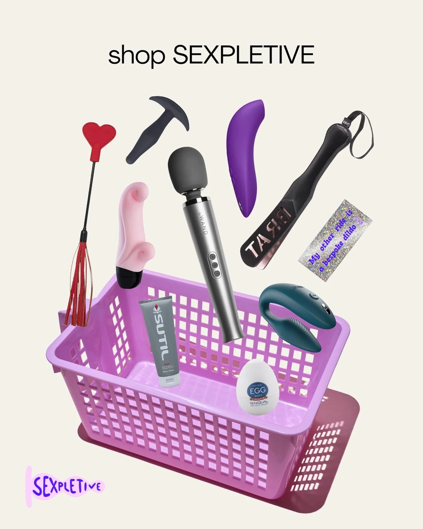 Because you are all so good&hellip; ask and you shall receive 🫦 

SEXPLETIVE is now stocking toys!

The toys that I have in stock are ones that I absolutely LOVED during my time working in the adult toy industry and still love. All of them are made 
