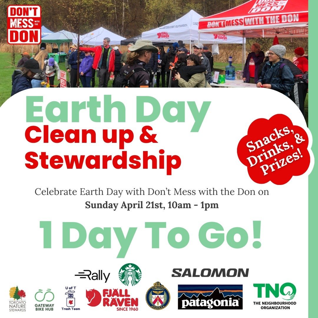 Less than 24hrs until our Earth Day event and we can't wait!

The weather is looking good and we're expecting over 300 amazing people from our community to come and help us do some good for the planet!

As always a huge thank you to all of our partne