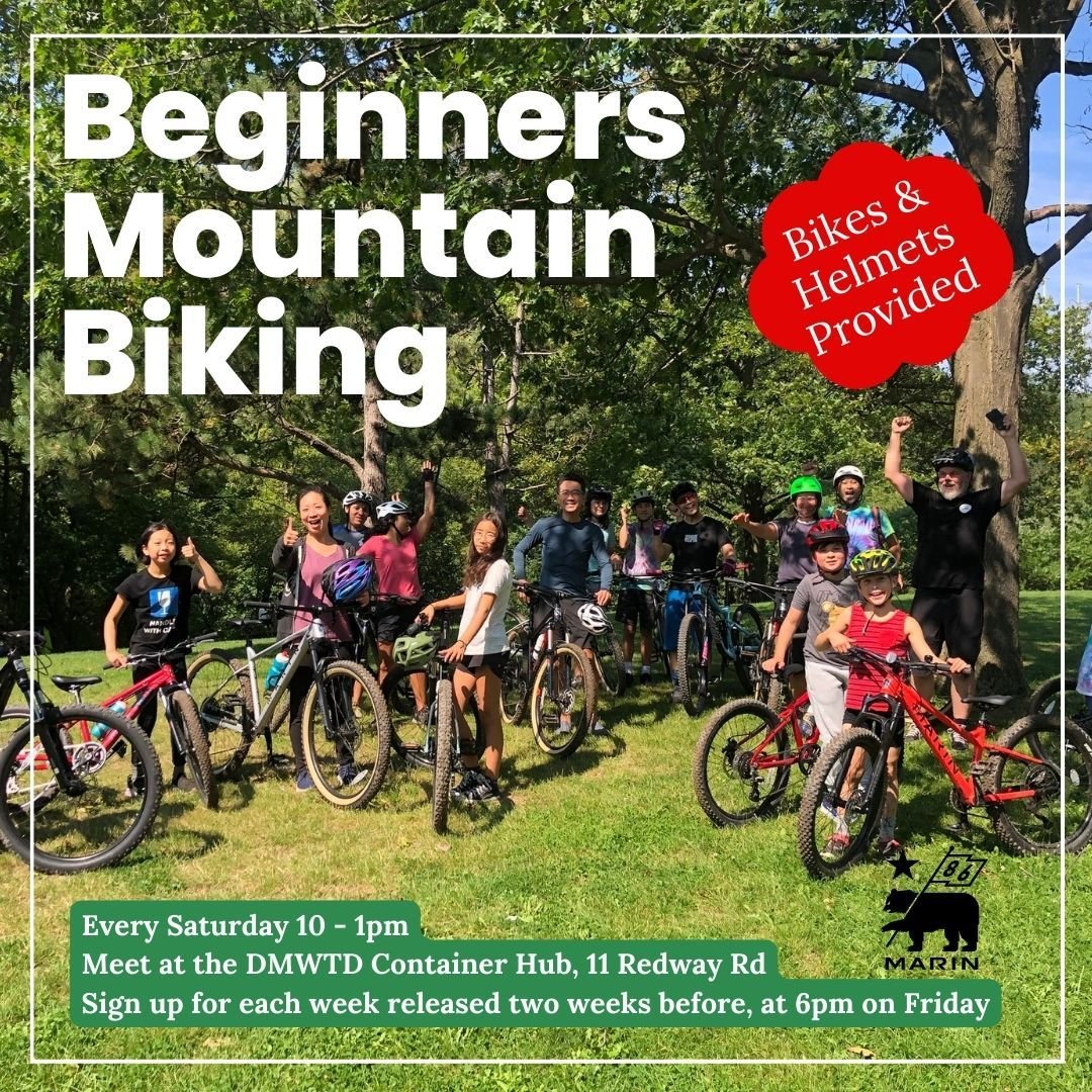 We're so excited for tomorrow when our beginner mountain biking program will start again for the season!

We have a new team of volunteers ready and keen to help you learn how to do this amazing sport and enjoy the Don Valley from a new perspective.
