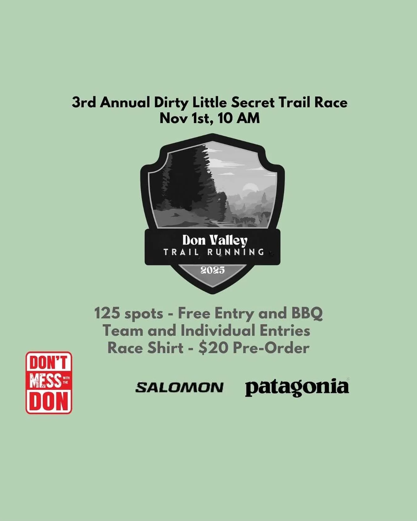 We have another Dirty Little Secret to Share.
November 1st - Year 3 of our Dirty Little Secret Trail Race.
It's in the Don, it has an awesome post race BBQ, the race supports our charity's work, you get to run awesome single track in Toronto in the
