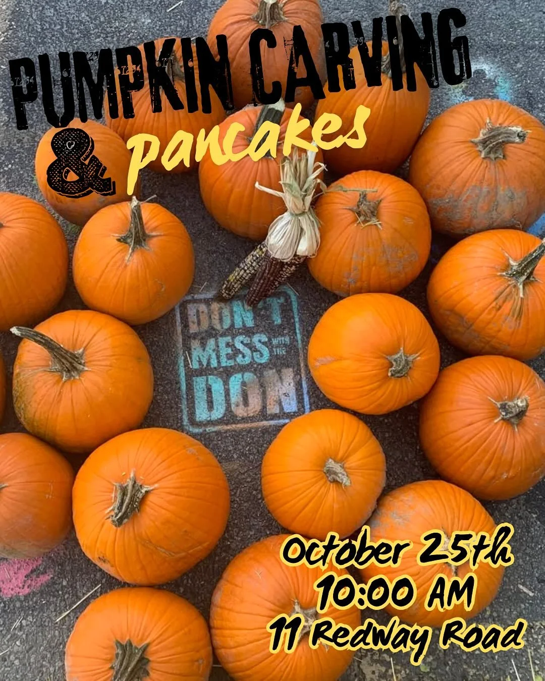 π Pumpkin π carving with DMWTD!
October 25th at 10 am at our container hub at the Loblaws Trailhead at 11 Redway Rd.
Every fall the valley is full of bright oranges, reds and yellows π π π  and every fall we delight in hosting our pumpkin carv