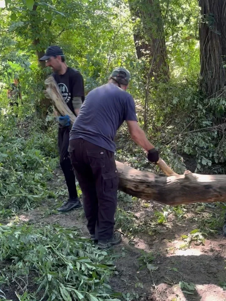 Trail building time - We need help - like a lot of help!
Our Dirty Little Secret trail race is coming up on November Ist and we have a trail problem. A certain construction project has blocked the trail system and we are going to build around it. We