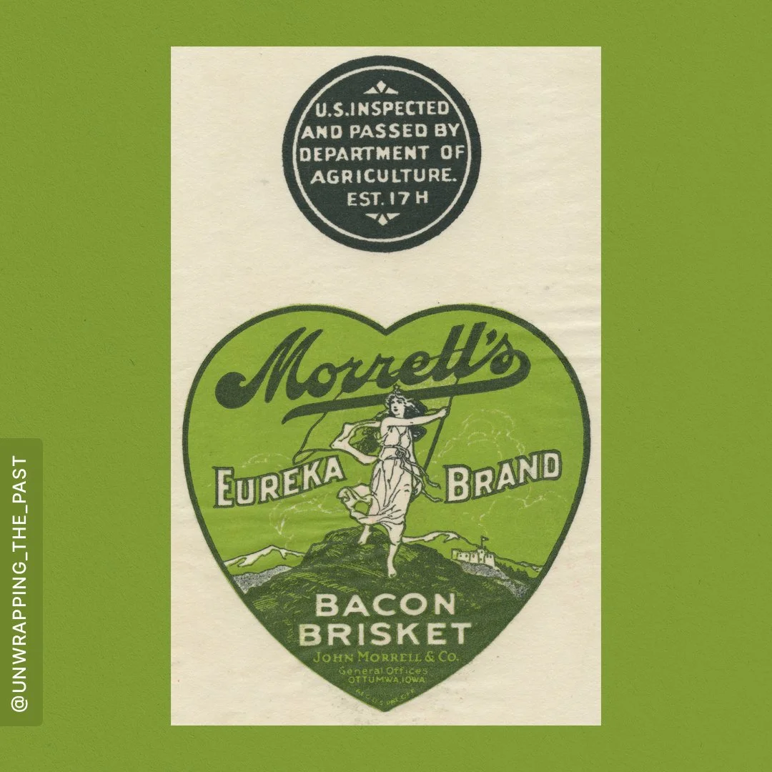 Happy Valentines Day! 💚🥓
.
.
. 
#1930s #1930sdesign #1930scandy #design #designhistory #advertisinghistory #candy #wrappers #candywrappers #vintage