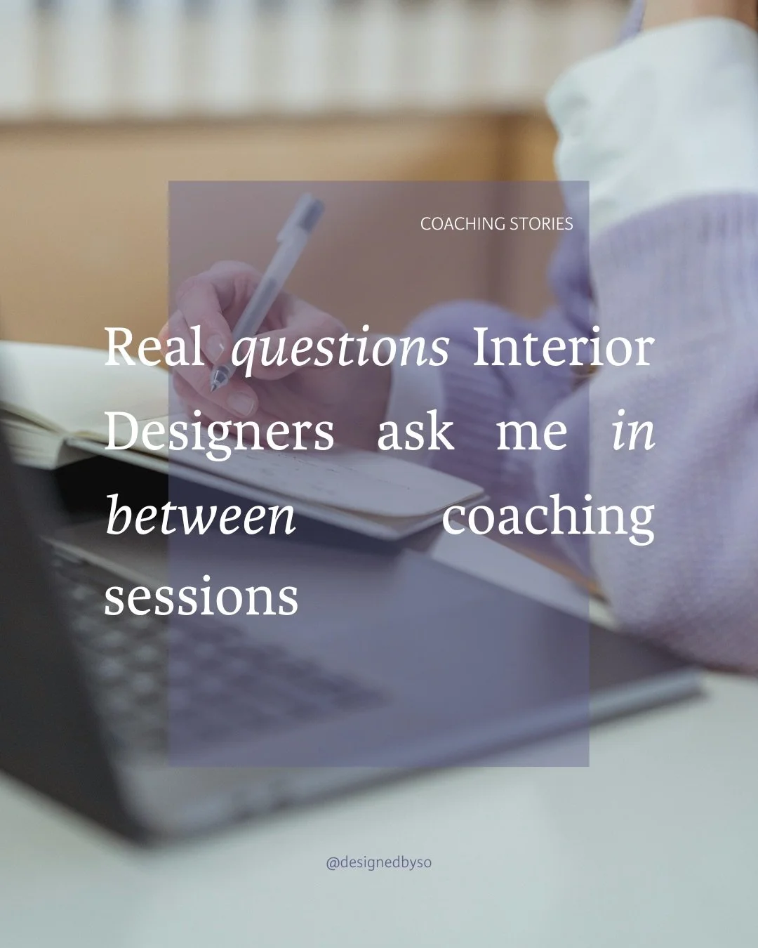 The work that keeps you up at night is those day-to-day decisions, the tricky client emails, the team leadership, the project scoping, and the judgment calls you gotta make yourself. A business coach is supposed to be there for those struggles, so yo