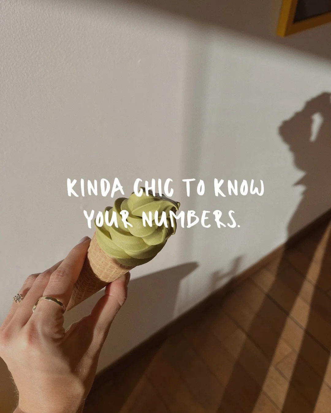 And don&rsquo;t forget the most important one:
Kinda chic to make money doing what you love. 🤍