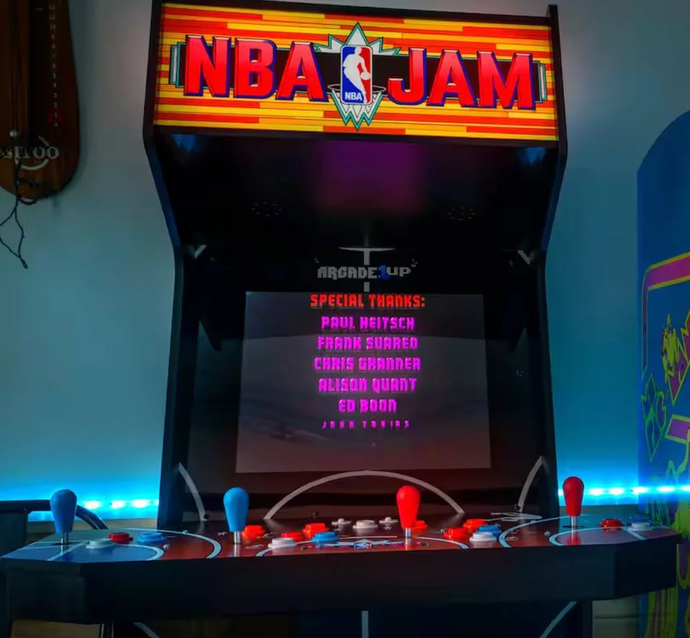 What?! Meant to be! Back in the 1900's this game was really important to a few of us. 'Can't buy a bucket!' 'Is it the shoes?! 'From downtown!' etc.
