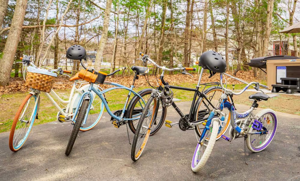 Bikes for human-powered exploration 