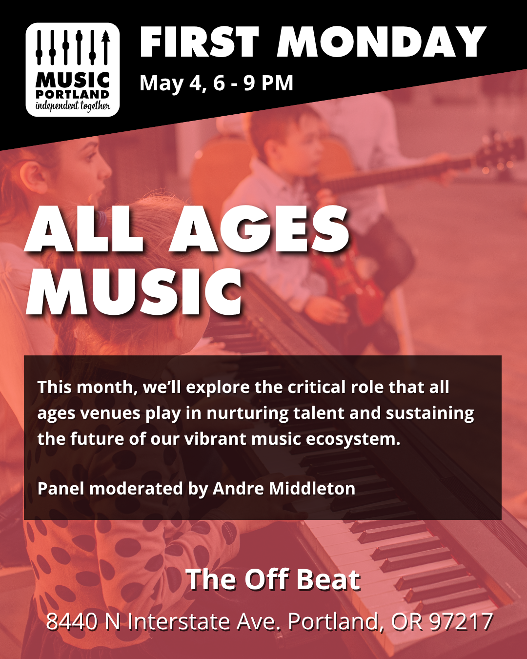 MusicPortland's MAY First Monday Meetup