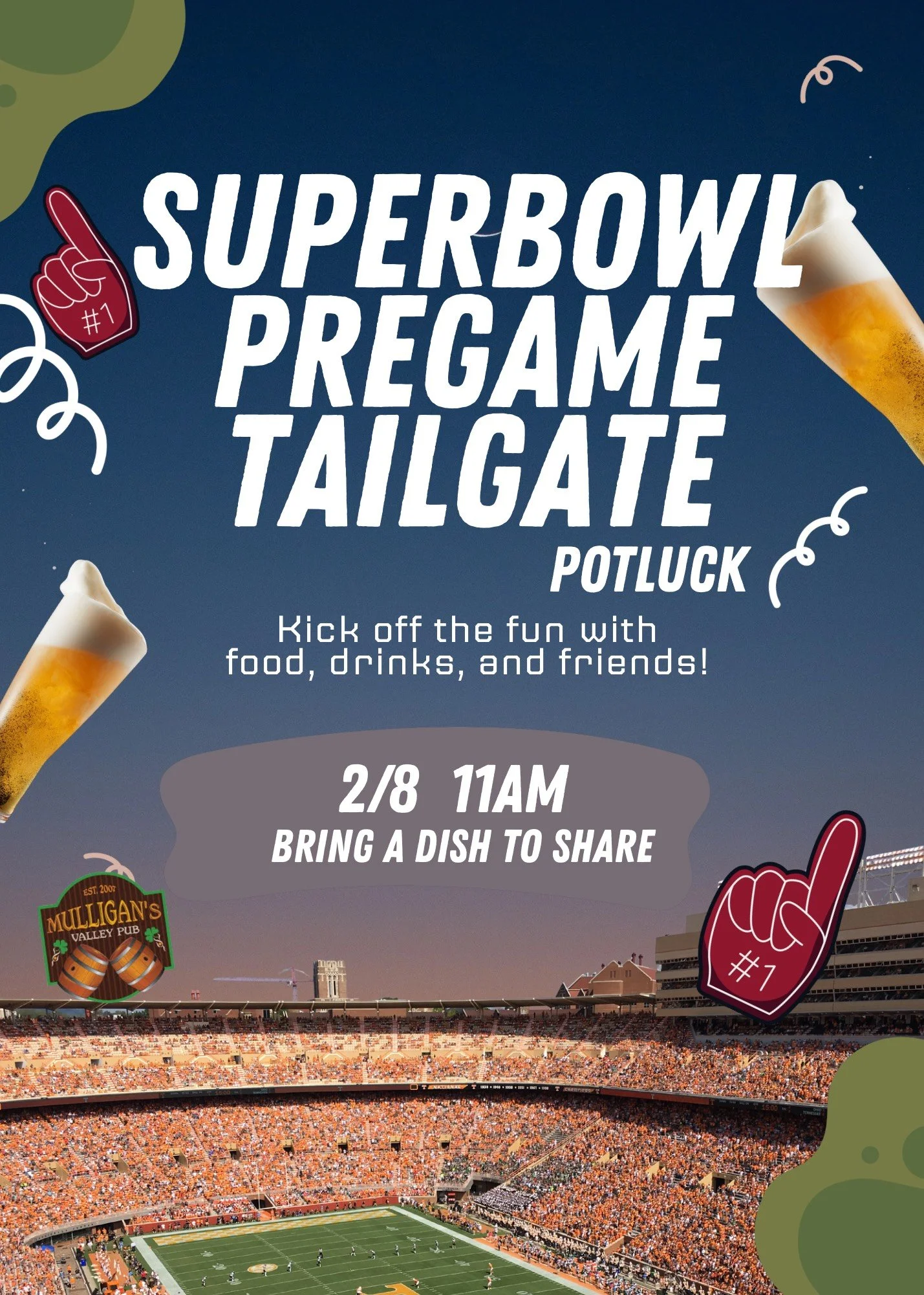 Superbowl Pre-game Tailgate