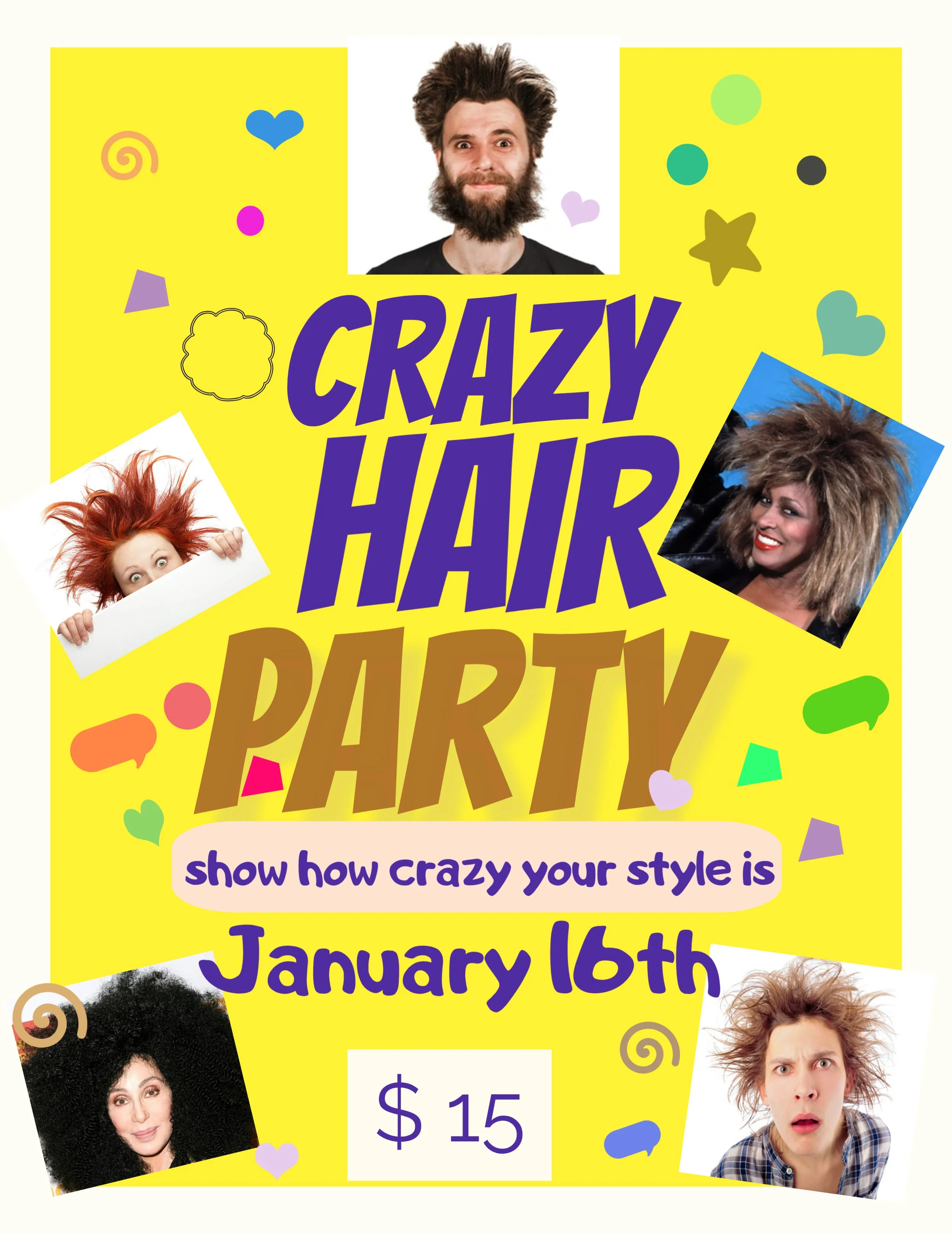 Crazy Hair Party