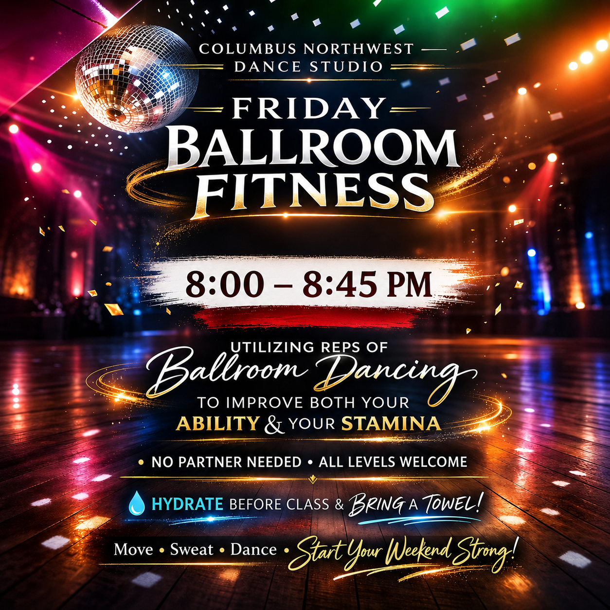 Ballroom Fitness Class