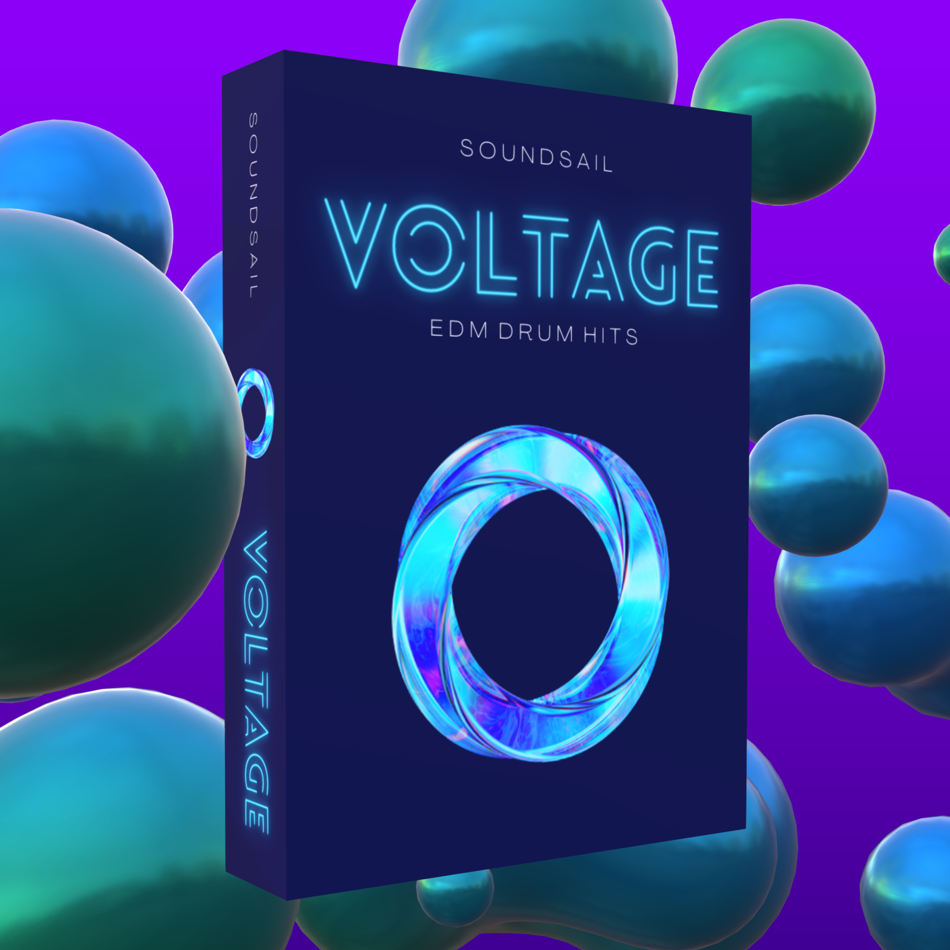 "Voltage" EDM Drum Pack