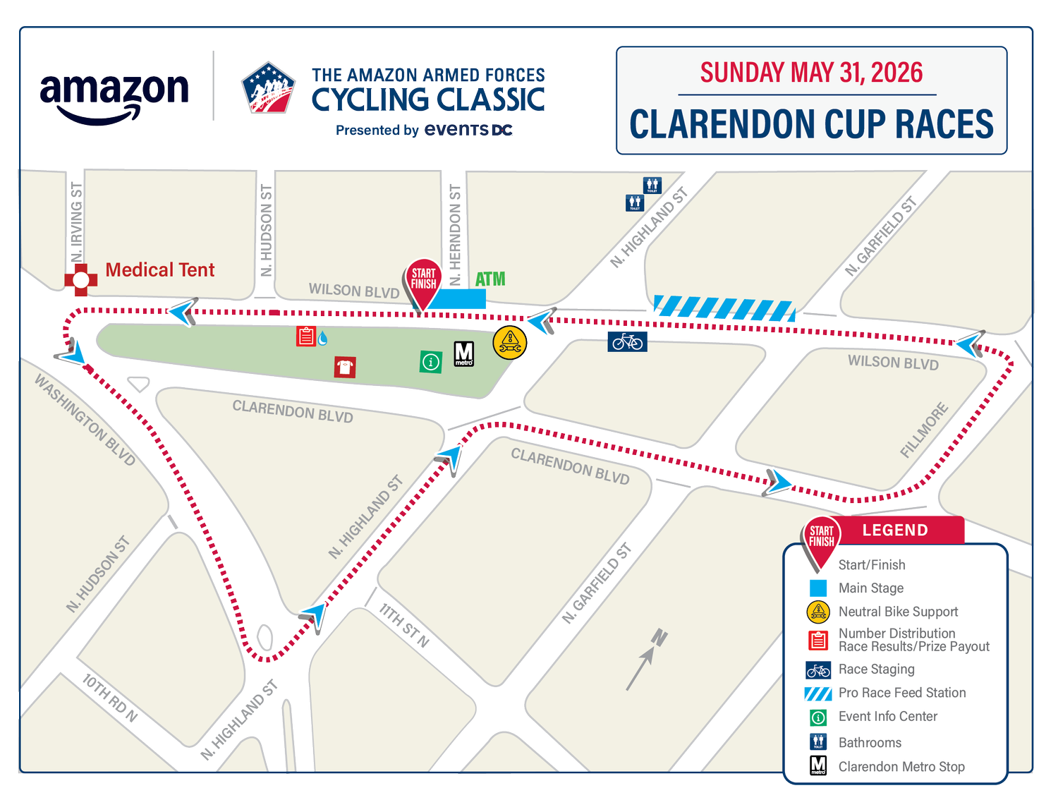 Pro Am Race Maps — AFCC